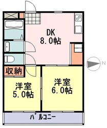 ヴィレッジまるやまの物件間取画像